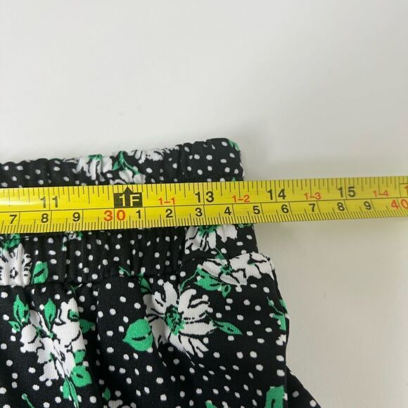 Messini Women's Black Palazzo Pants Pull On Front Flat Elastic Waist Size S - Picture 7 of 10